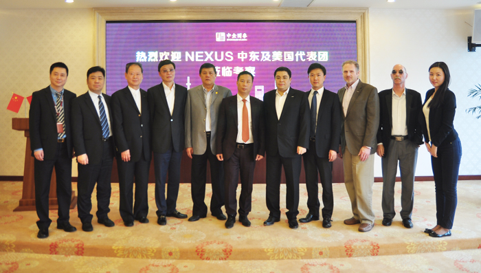 NEXUS中東及美國(guó)代表團(tuán)到中金國(guó)泰考察訪問(wèn)